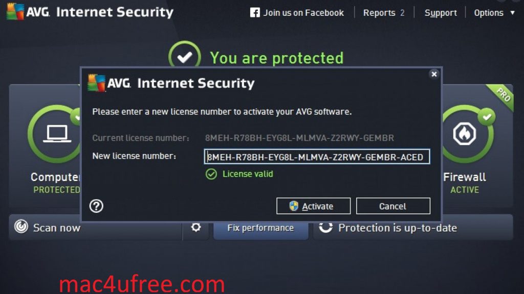 AVG Internet Security 23.1.3267 Crack + Serial Key [Latest] 2023