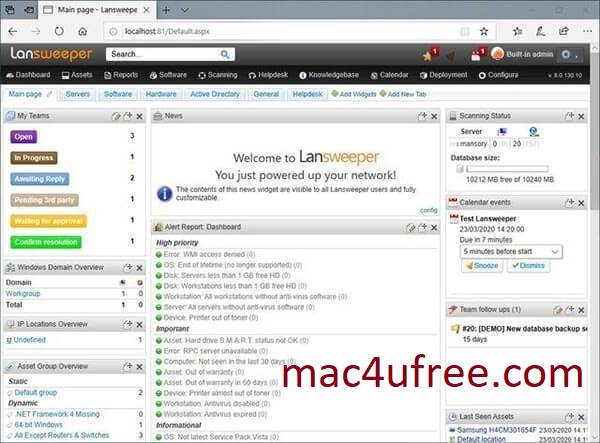 Lansweeper 10.4.1.0 Crack With Serial Key Free Download 2023