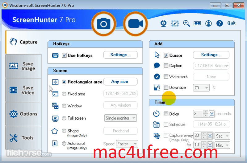ScreenHunter Free 7.0.471 Crack With License Key [Latest] Old Version