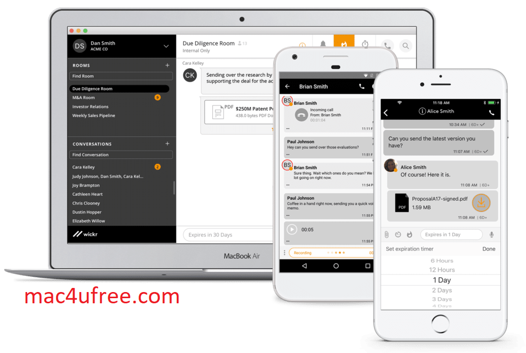 Wickr Me 5.106.6 Crack With Latest Key [Free] Download 2022