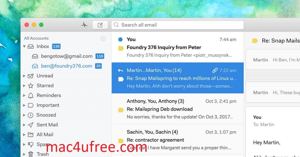 Mailspring 1.10.2 Crack Activation Key Free Download 2022