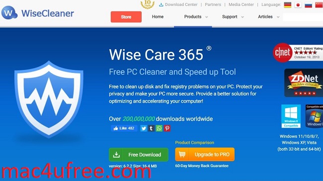 Wise Care 365 Pro 6.7.1 Build 643 Crack License Key 2024 [Latest]